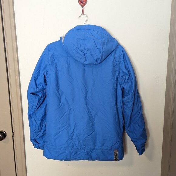 Burton Ski Jacket The White Collection Dryride Snowboard TWC Hooded - Picture 2 of 7